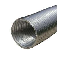 aluminum foil semi-rigid corrugated pipe/aluminum foil ventilation pipe